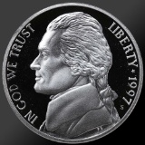 1997 Jefferson Nickel Gem Proof Coin!