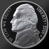 2001 Jefferson Nickel Gem Proof Coin!