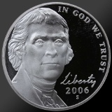 2006 Jefferson Nickel Gem Proof Coin!