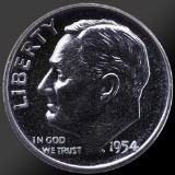 1954 Roosevelt Dime Gem Proof Coin!