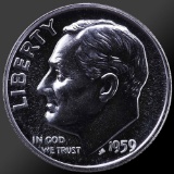 1959 Roosevelt Dime Gem Proof Coin!