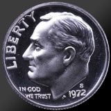 1972 Roosevelt Dime Gem Proof Coin!