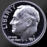 1973 Roosevelt Dime Gem Proof Coin!