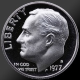 1977 Roosevelt Dime Gem Proof Coin!
