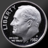 1982 Roosevelt Dime Gem Proof Coin!