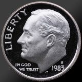 1983 Roosevelt Dime Gem Proof Coin!