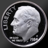 1984 Roosevelt Dime Gem Proof Coin!
