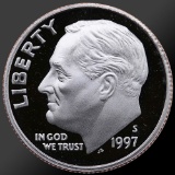 1997 Roosevelt Dime Gem Proof Coin!