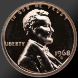 1968 Lincoln Cent Penny Gem Proof Coin!