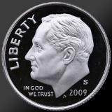 2009 Roosevelt Dime Gem Proof Coin!