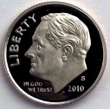 2010 Roosevelt Dime Gem Proof Coin!