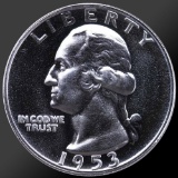 1953 Washington Quarter Gem Proof Coin!