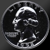 1958 Washington Quarter Gem Proof Coin!