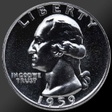 1959 Washington Quarter Gem Proof Coin!