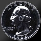 1960 Washington Quarter Gem Proof Coin!