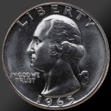 1965 Washington Quarter Gem SMS Coin!