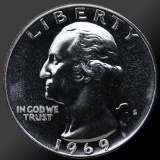 1969 Washington Quarter Gem Proof Coin!