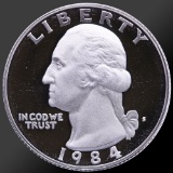 1984 Washington Quarter Gem Proof Coin!