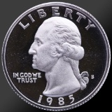 1985 Washington Quarter Gem Proof Coin!