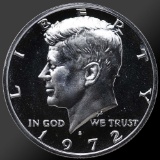 1972 Kennedy Half Dollar Gem Proof Coin!