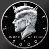 2000 Kennedy Half Dollar Gem Proof Coin!