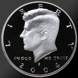 2004 Kennedy Half Dollar Gem Proof Coin!