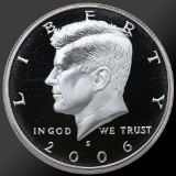 2006 Kennedy Half Dollar Gem Proof Coin!