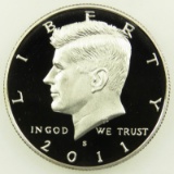 2011 Kennedy Half Dollar Gem Proof Coin!