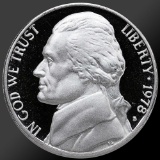 1978 Jefferson Nickel Gem Proof Coin!