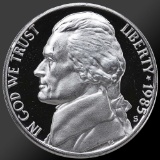 1985 Jefferson Nickel Gem Proof Coin!