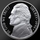 1994 Jefferson Nickel Gem Proof Coin!