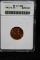 1953 S Lincoln Cent MS 67 RED ANACS