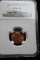 1984 Lincoln Cent DOUBLED DIE OBV MS 64 RB NGC