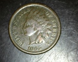 1865 Indian Head Cent VG/F