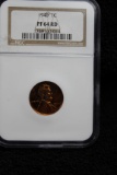 1940 Lincoln Cent PF 64 RD NGC