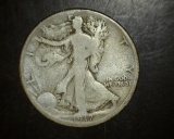 1917 D REV Walking Liberty Half Dollar