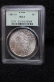 1901 O Morgan Dollar MS 63 PCGS