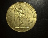 1877 A Gold 20 Francs