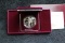 1995 Olympic GYMNAST Silver Dollar PROOF BOX COA