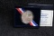 1996 Smithsonian Institution 150th Anniversary UNC Silver Dollar  BOX & COA