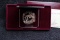 1996 Atlanta Centennial Olympic High Jump PROOF Commemorative Silver Dollar BOX & COA