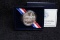 2001 US Capitol Visitor Center Commemorative UNC Silver Dollar BOX & COA