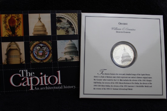 The 1994 Bicentennial US Capitol Commemorative Silver Dollar OGP
