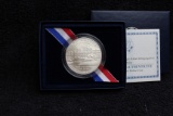 2007 Little Rock Silver Dollar UNC BOX & COA