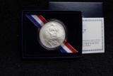 2009 Abraham Lincoln Silver Dollar UNC BOX & COA
