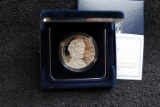 2009 Abraham Lincoln Silver Dollar PROOF BOX & COA