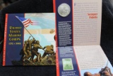 1775 * 2005 US Marine Corps Coin & Stamp Set OGP