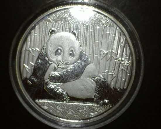2015 Silver Panda Round Proof