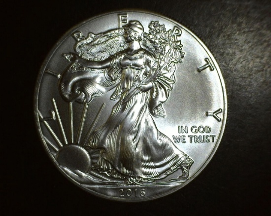 2016 1 oz. Silver American Eagle BU