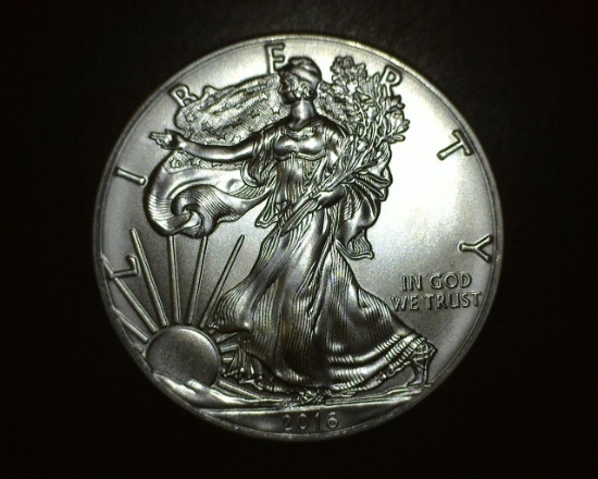 2016 1 oz. Silver American Eagle BU